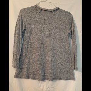 Grey Knit Sweater